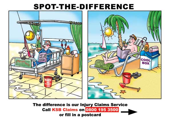 SPOT-THE-DIFFERENCE CARTOONS - with a difference!